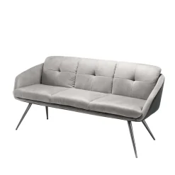 Wohnen Esszimmer Sofa Casalin in Hellgrau 180cm breit