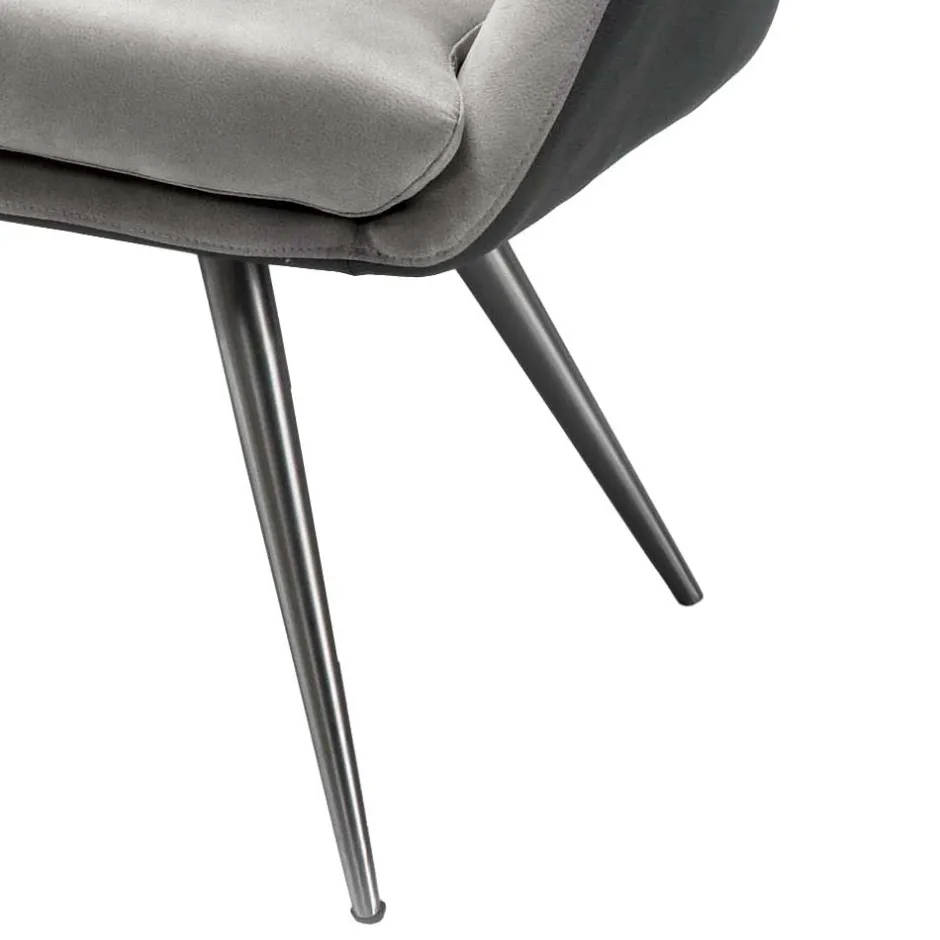 Wohnen Esszimmer Sofa Casalin in Hellgrau 180cm breit