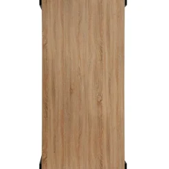 Wohnen Esszimmer Tisch in Holzoptik Eiche & Schwarz - Cigano