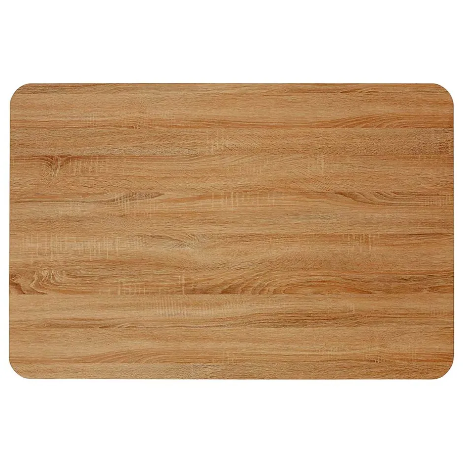 Esszimmer Tisch in Wildeiche Optik & Schwarz - Neviska^Wohnen