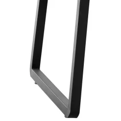 Esszimmer Tisch in Wildeiche Optik & Schwarz - Neviska^Wohnen