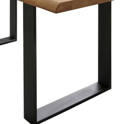 Wohnen Esszimmer Tisch mit Holzplatte aus Wildeiche - Rouven