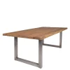 Wohnen Esszimmer Tisch mit Teak Altholz Platte - Malaya