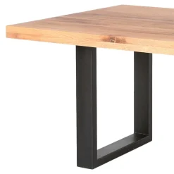 Wohnen Esszimmer Tisch Vigo aus Balken Eiche