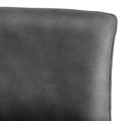 Wohnen Esszimmerbank in Dunkelgrau Microfaser - Aturin