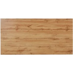 Wohnen Esszimmerbank in Eiche Optik mit Schwarz - Yasmina