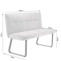 Esszimmerbank mit Lehne modern - Ponzet^Wohnen Sale