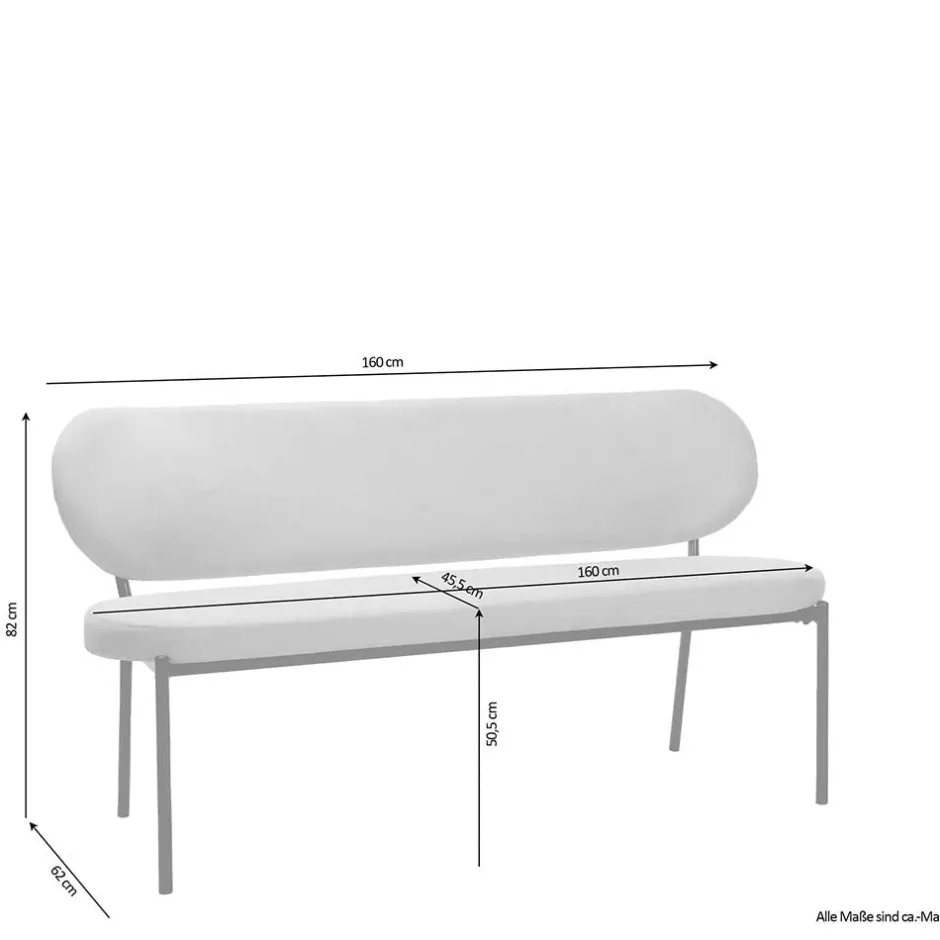 Esszimmerbank mit Rückenlehne - Filmau^Wohnen Hot