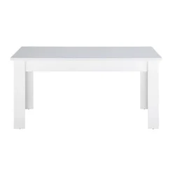 Wohnen Esszimmermöbel Kombi in weißer Holzoptik Pinie - Liancos (vierteilig)