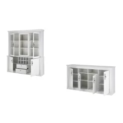 Esszimmerschränke in weißer Holzoptik Pinie - Liancos (zweiteilig)^Wohnen Hot