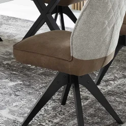 Wohnen Esszimmersitzgruppe inklusive sechs Stühle - Niam I (siebenteilig)