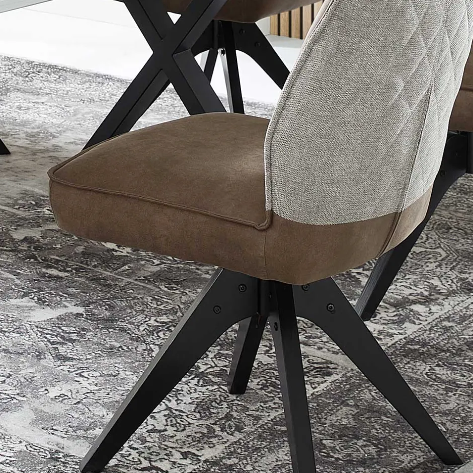 Wohnen Esszimmersitzgruppe inklusive sechs Stühle - Niam I (siebenteilig)