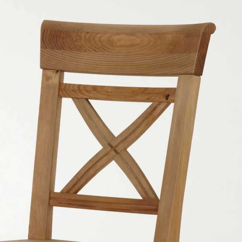 Wohnen Esszimmerstuhl Giurgia im Landhaus Design (2er Set)