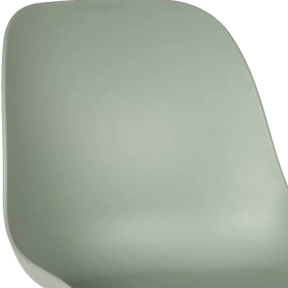 Esszimmerstuhl in Graugrün Kunststoff - Stana (2er Set)^Wohnen Hot