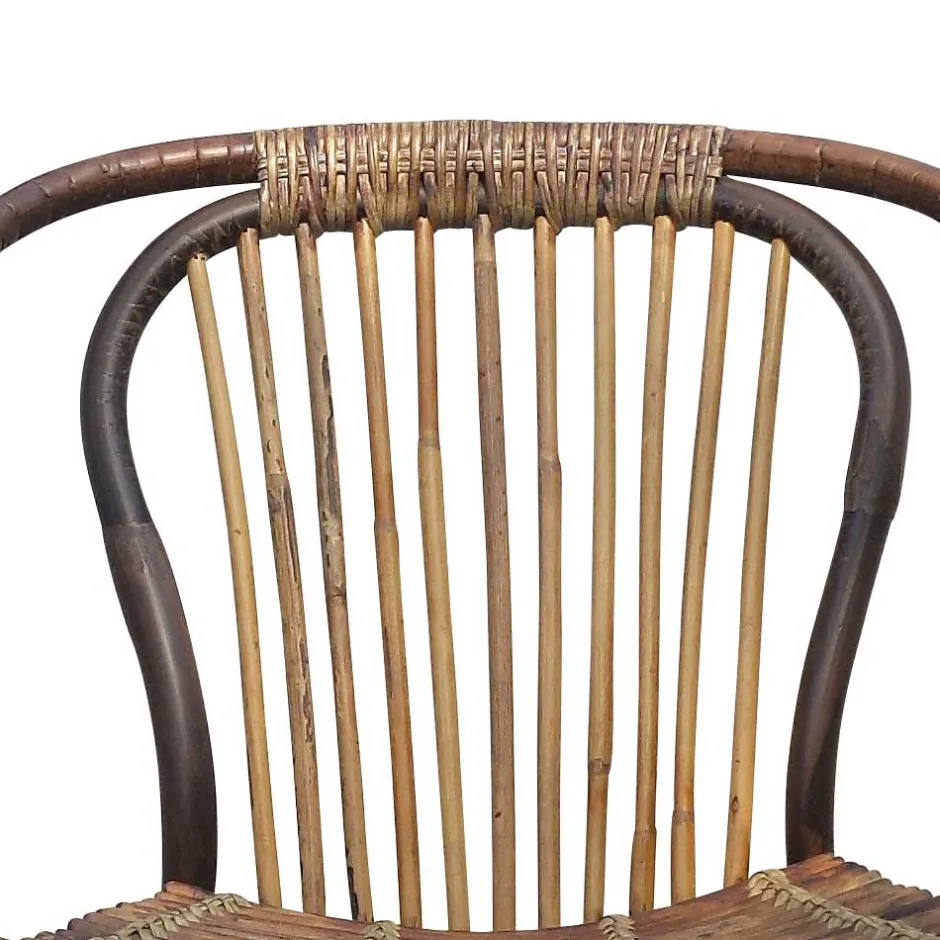 Wohnen Esszimmerstuhl Onesty aus Rattan