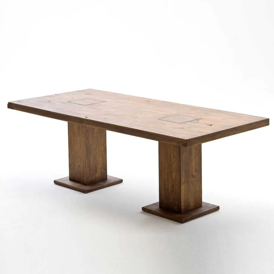 Wohnen Esszimmertisch Apula aus Eiche Massivholz