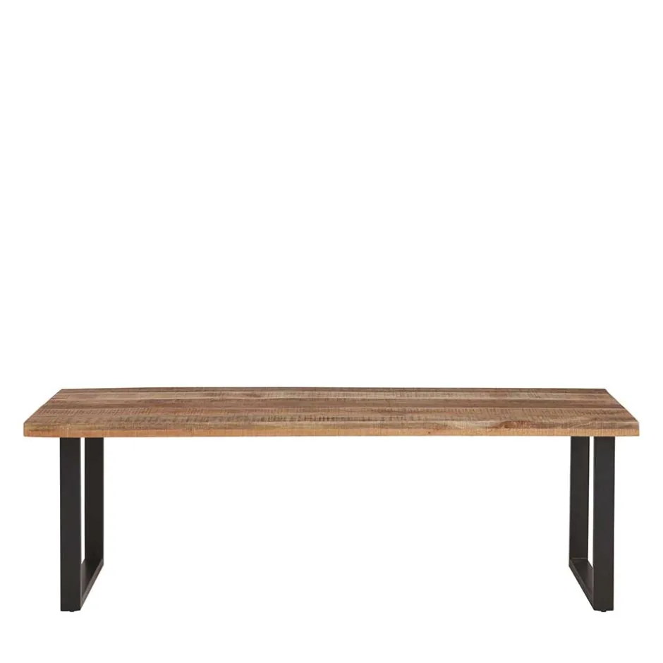 Wohnen Esszimmertisch aus Mangobaum Massivholz - Andrewa