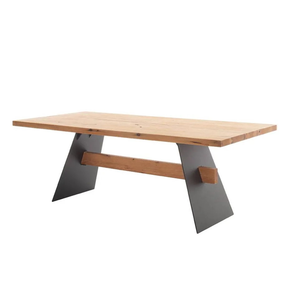 Esszimmertisch aus Massivholz Balkeneiche - Colomas^Wohnen Hot