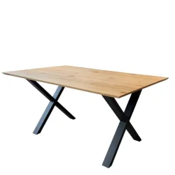 Esszimmertisch aus Wildeiche mit Schweizer Kante - Ashron^Wohnen Outlet