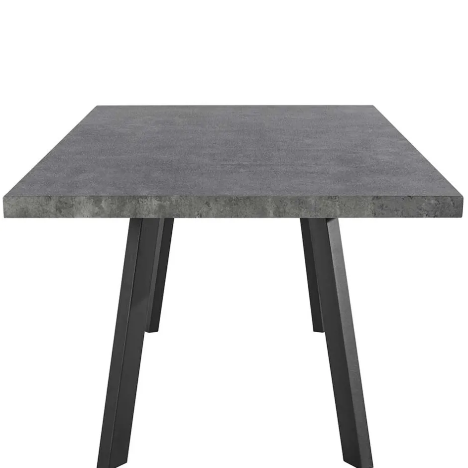 Wohnen Esszimmertisch in Betonoptik - Blackbeard