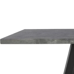 Wohnen Esszimmertisch in Betonoptik - Blackbeard
