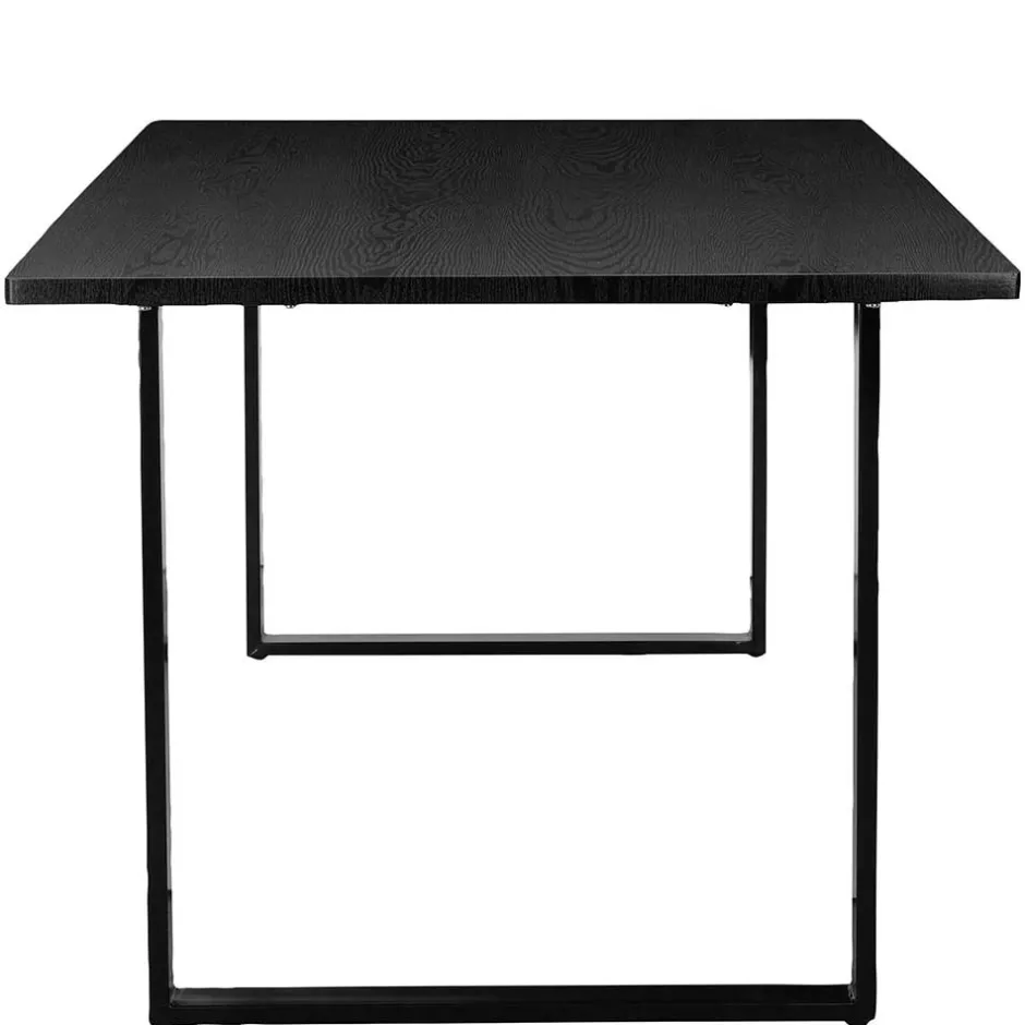 Wohnen Esszimmertisch in Schwarz Holzoptik - Cervena