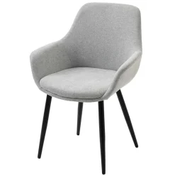 Wohnen Esszimmertisch mit Stühlen im Set - Boxana (fünfteilig)