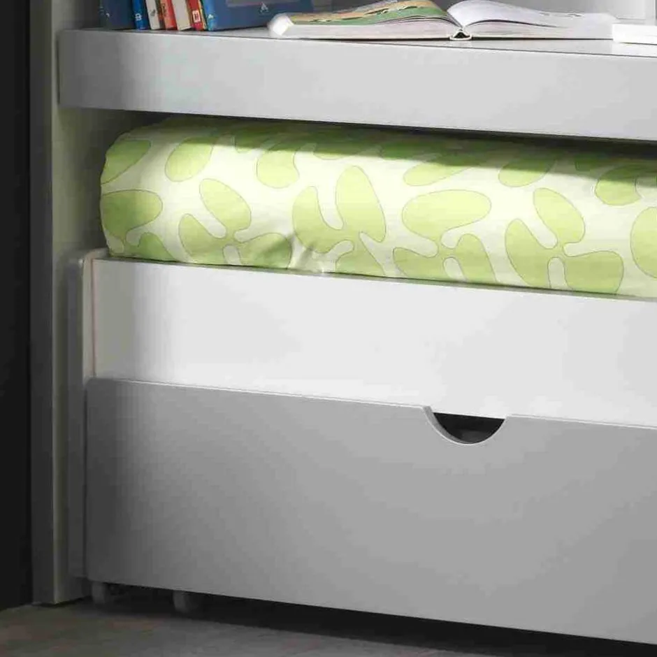 Etagenbett Boro in Weiß-Grau^Wohnen Online