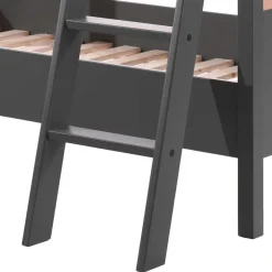 Etagenbett in Anthrazit mit Buche Natur - Feglio^Wohnen Online