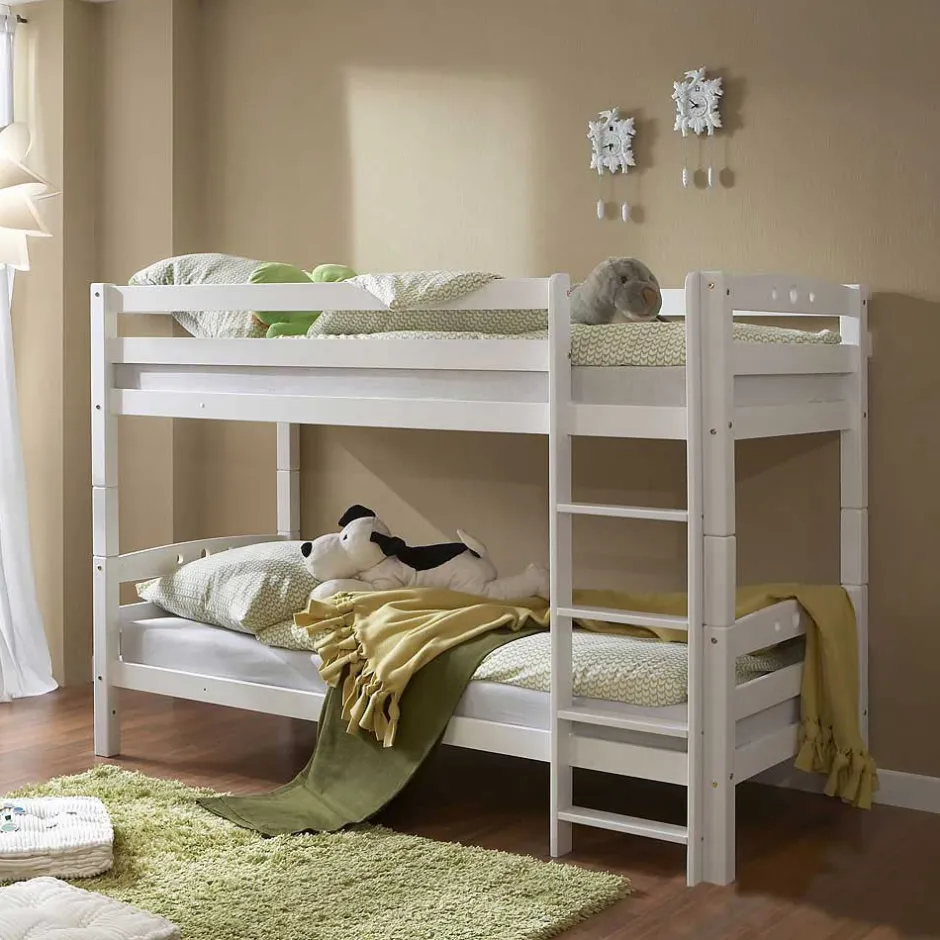 Kinder Wohnen Etagenbett Resort in Weiß