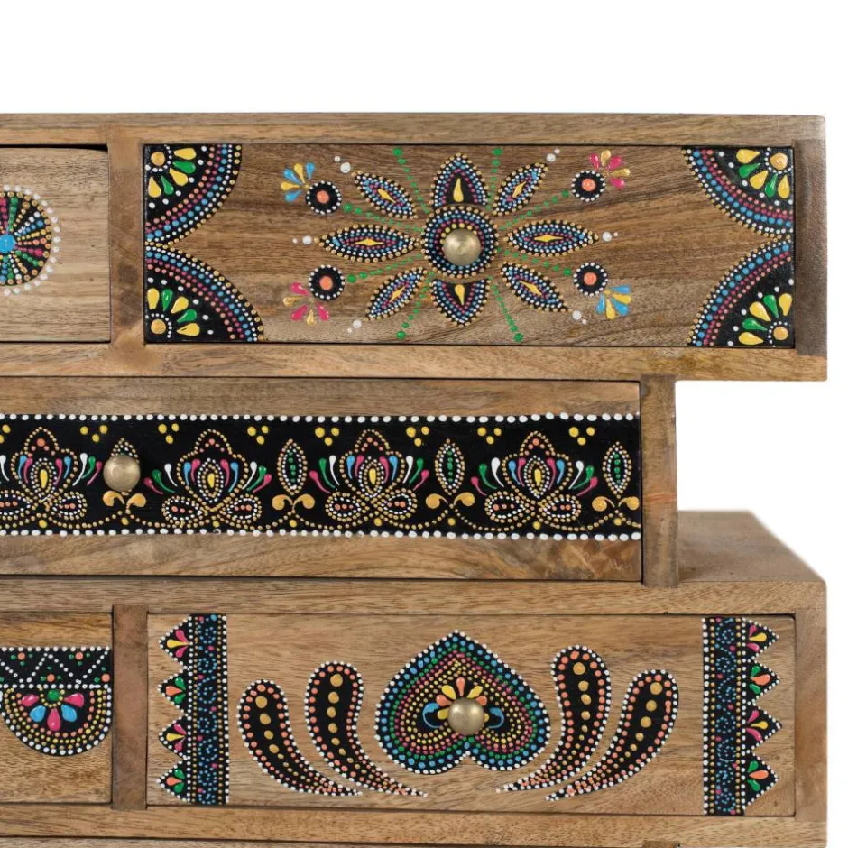 Ethno Style Design-Kommode handbemalt - Azua^Wohnen Best