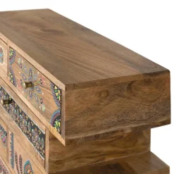 Ethno Style Design-Kommode handbemalt - Azua^Wohnen Best