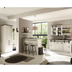 Wohnen Extravagante Küchenmöbel inklusive Theke - Eture (sechsteilig)