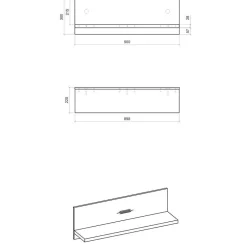 Wohnen Extravagante Küchenmöbel inklusive Theke - Eture (sechsteilig)