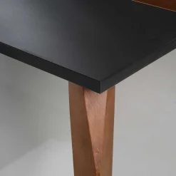 Wohnen Extravaganter Tisch in Schwarz & Nussbaum - Raidow