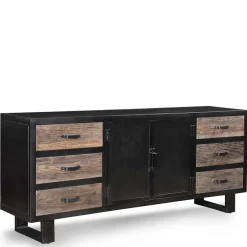 Factory Sideboard mit sechs Schubladen - Vebugran^Wohnen Sale