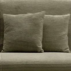 Wohnen Faltcouch in Grün Cordbezug - Lubines