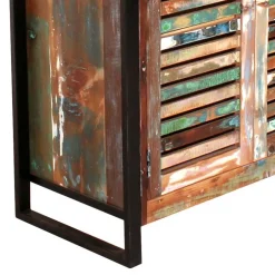 Wohnen Farbenfrohe Flureinrichtung im Shabby Chic - Vosbadus (vierteilig)