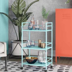 Farbenfroher Servierwagen in Mint Grün - Snytato^Wohnen Best