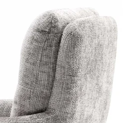 Wohnen Federkern-Tischsessel in Grau - Kumin (2er Set)