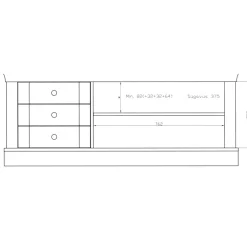 Fernseh Unterschrank Sibiuta im Landhausstil^Wohnen Online