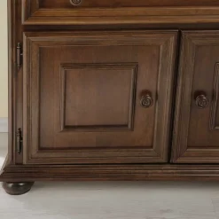 Wohnen Fernseher Unterschrank in Walnussfarben - Manicos