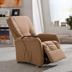 Wohnen Fernsehsessel Grain in Braun