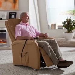 Wohnen Fernsehsessel Grain in Braun