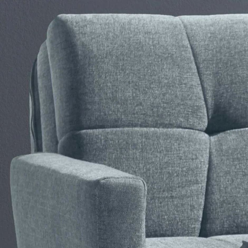 Wohnen Flachgewebe Bettcouch in Hellblau - Zitizen