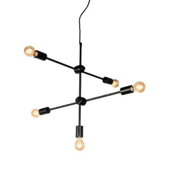 5-flammige Designleuchte minimalistisch - Ruberta^Wohnen Hot