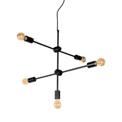 5-flammige Designleuchte minimalistisch - Ruberta^Wohnen Hot