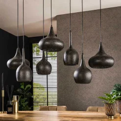 7-flammige Pendelleuchte aus Metall - Feixon^Wohnen Online