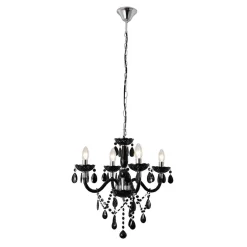 4-flammiger Kronleuchter im Vintage Look - Cuivedas^Wohnen