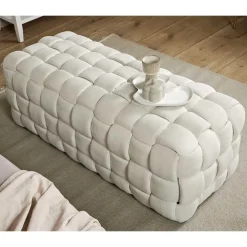 Flechtoptik Polsterbank in Cremeweiß - Vignus^Wohnen Online